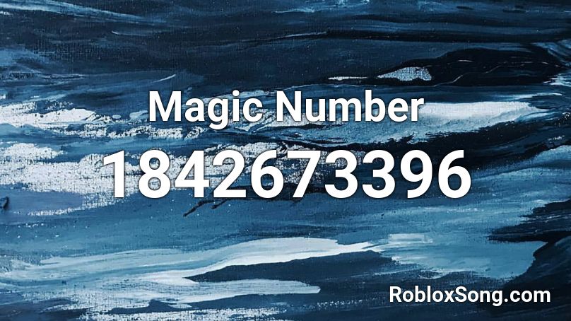 Magic Number Roblox ID