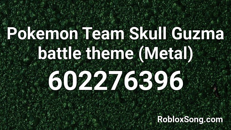 pokemon team skull music