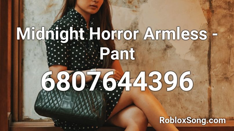 Midnight Horror Armless - Pant Roblox ID