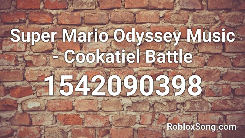 Super Mario Odyssey Music - Cookatiel Battle Roblox ID