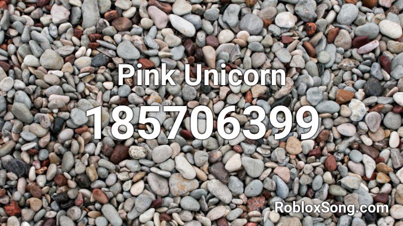 Pink Unicorn Roblox ID