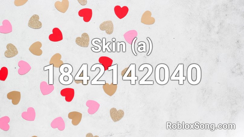 id roblox skin