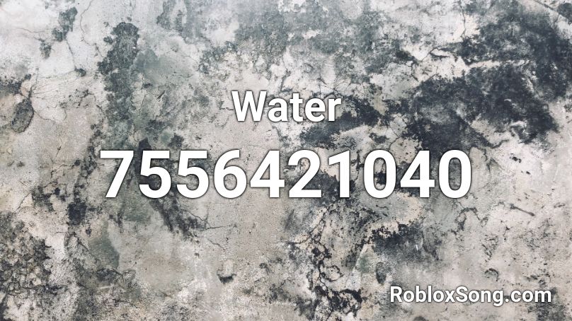 Water Roblox ID