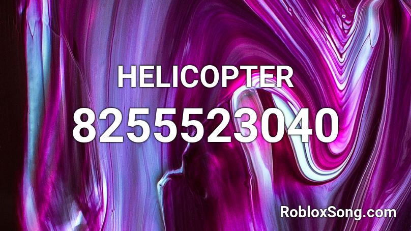 HELICOPTER Roblox ID