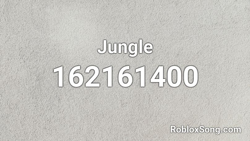 Jungle Roblox ID