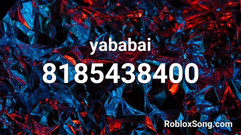 Shochein Ad (yababai) Roblox ID