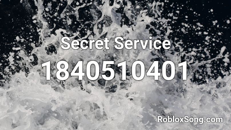 Secret Service Roblox ID