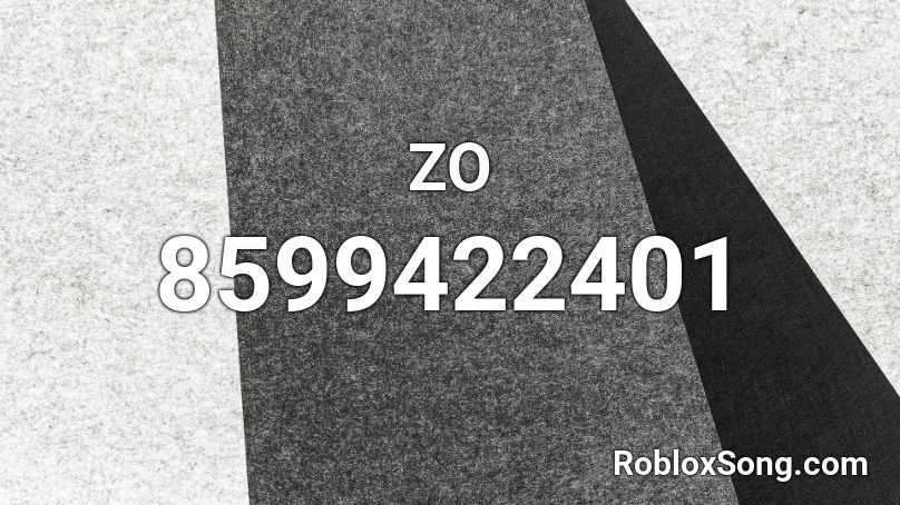 ZO Roblox ID