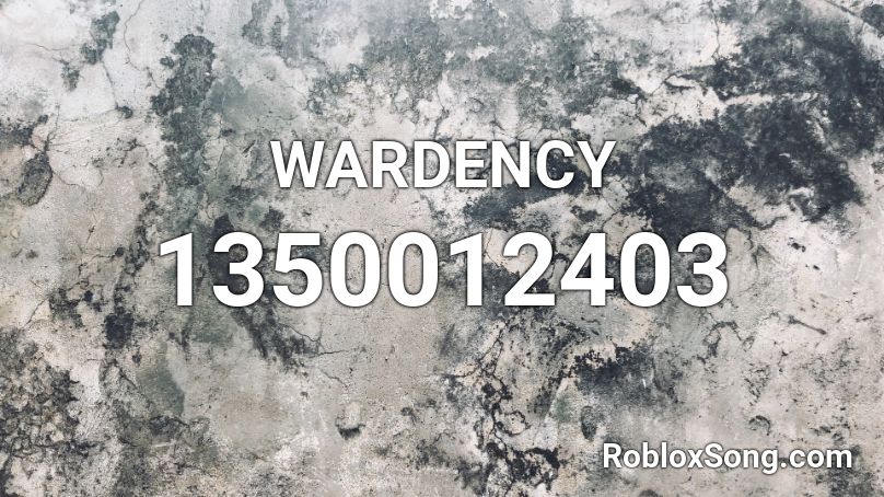 WARDENCY Roblox ID