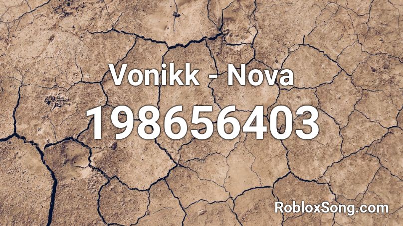 Vonikk - Nova Roblox ID