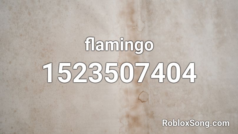 flamingo Roblox ID