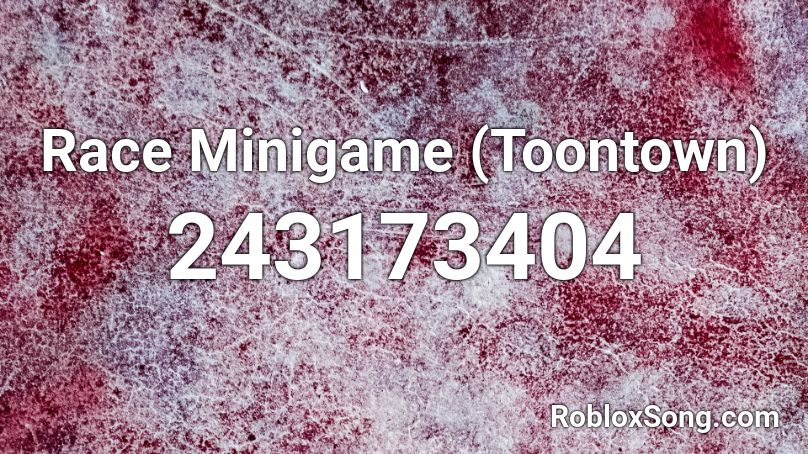 Race Minigame (Toontown) Roblox ID