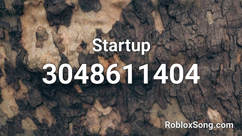 Startup Roblox ID