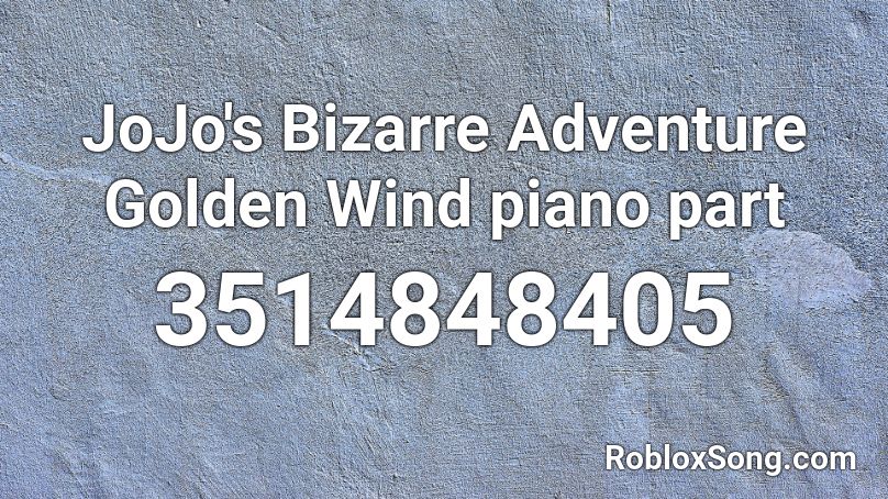 Josuke Theme Roblox Id - jojo golden wind roblox id loud