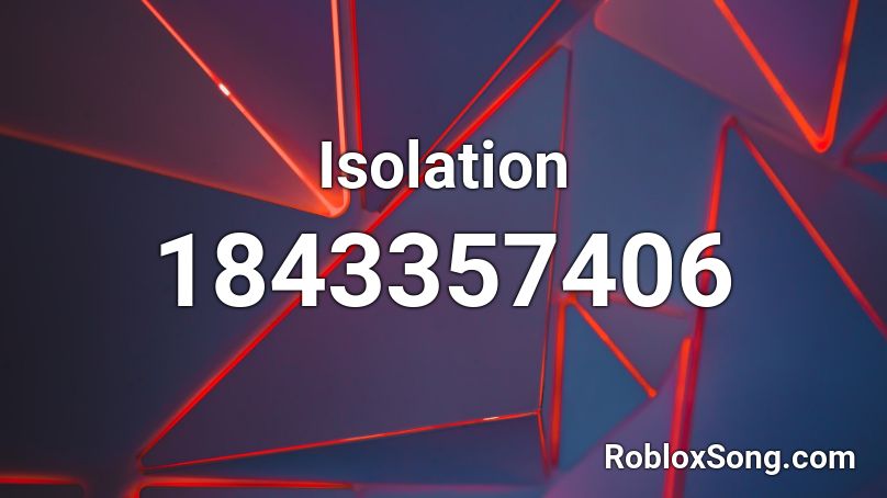 Isolation Roblox ID