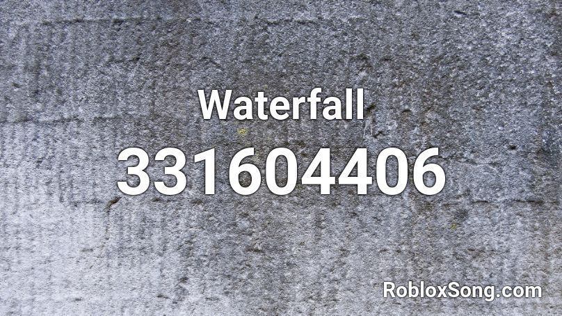 Waterfall Roblox ID