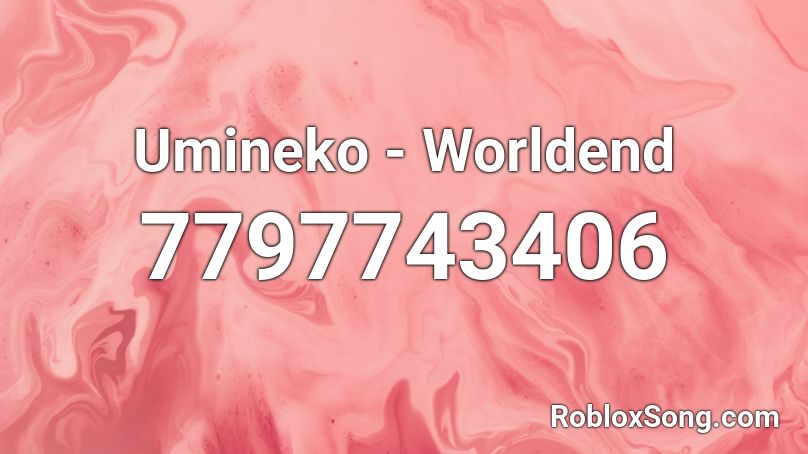 Umineko - Worldend Roblox ID