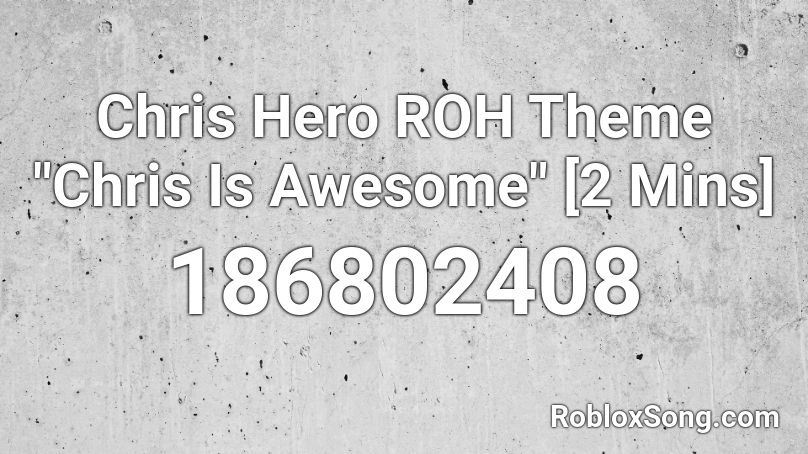Chris Hero ROH Theme 