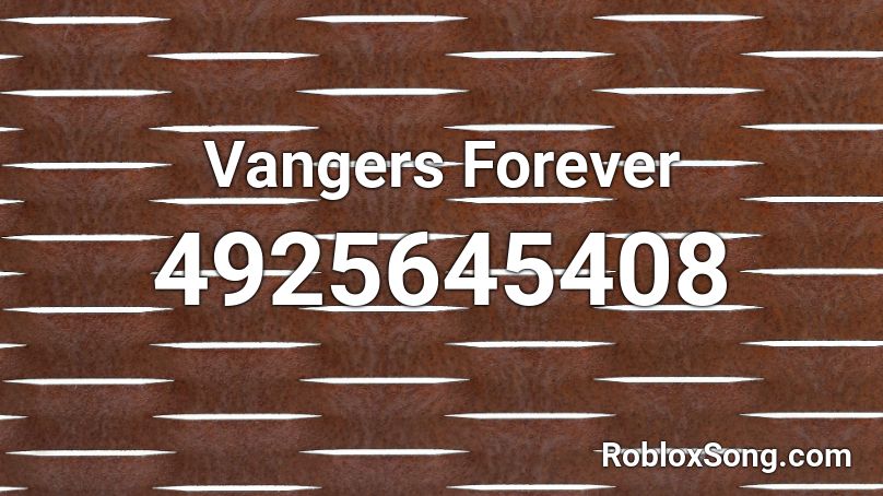 Vangers Forever Roblox ID