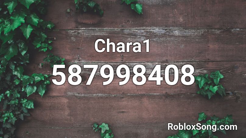 Chara1 Roblox ID