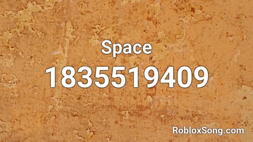 Space Roblox ID