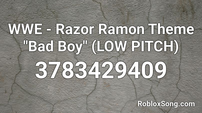 WWE - Razor Ramon Theme 