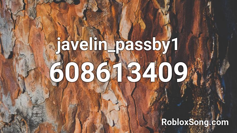 javelin_passby1 Roblox ID