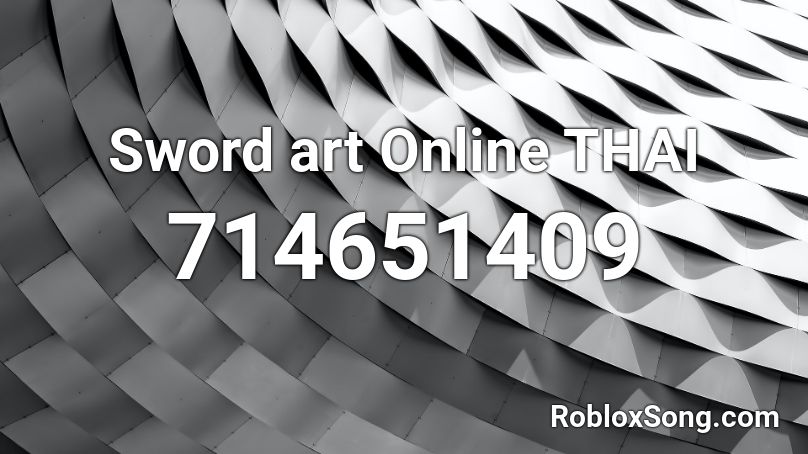 Sword art Online THAI Roblox ID