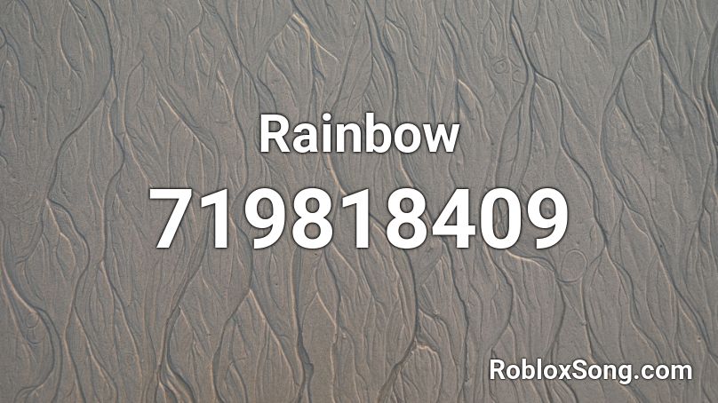 Rainbow Roblox ID