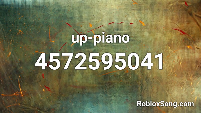 Up Piano Roblox ID Roblox Music Codes