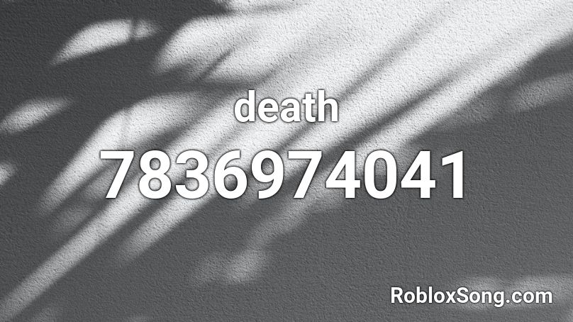 death Roblox ID