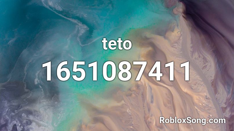 teto Roblox ID