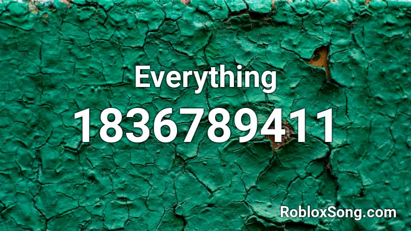 Everything Roblox ID