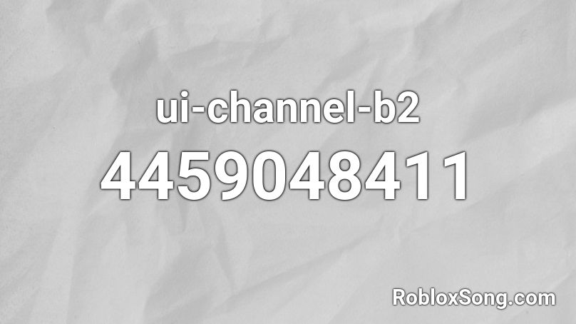 ui-channel-b2 Roblox ID