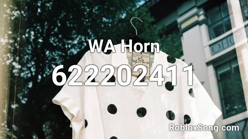 WA Horn Roblox ID