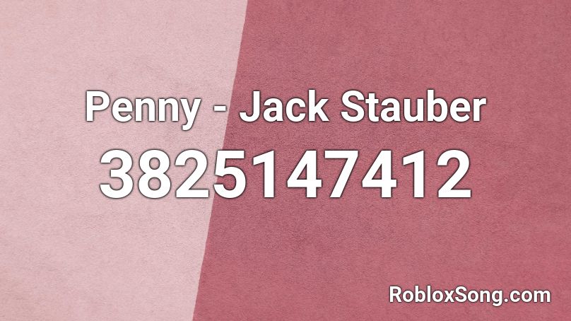 Penny - Jack Stauber Roblox ID