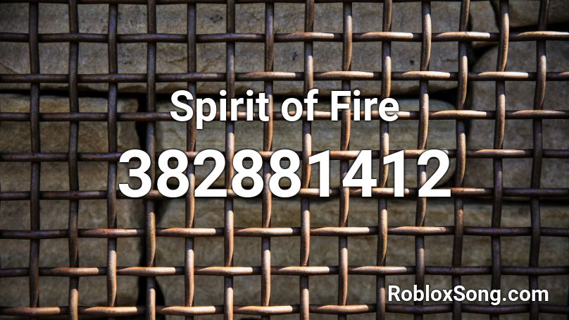 Spirit of Fire Roblox ID