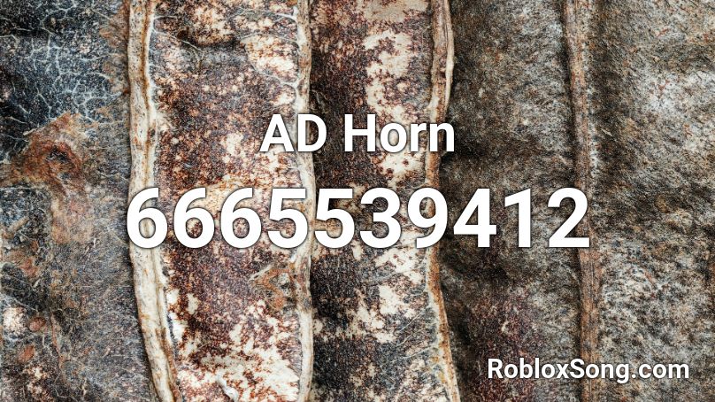 AD Horn Roblox ID