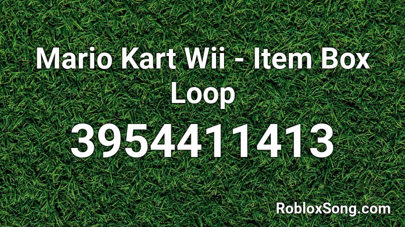 Mario Kart Wii - Item Box Loop Roblox ID