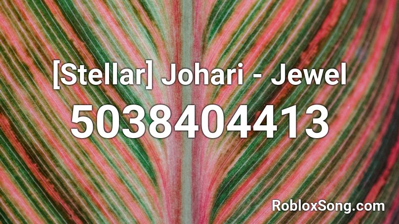 [Stellar] Johari - Jewel Roblox ID
