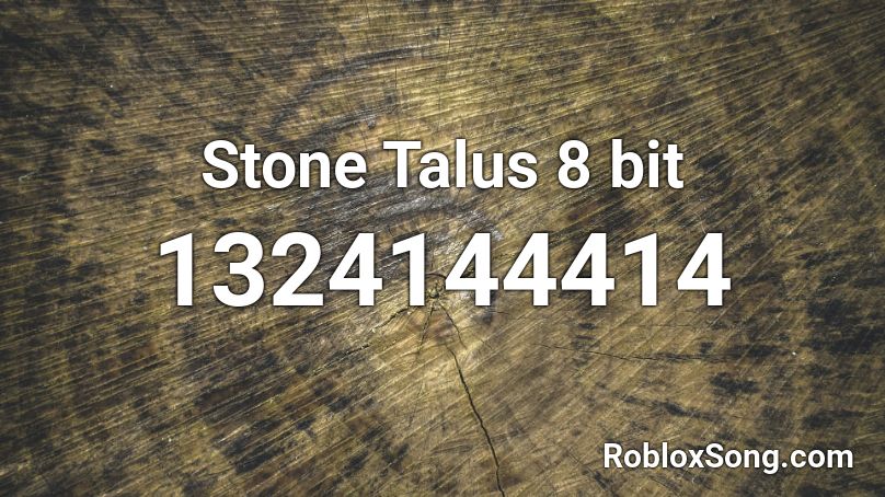 Stone Talus 8 bit Roblox ID