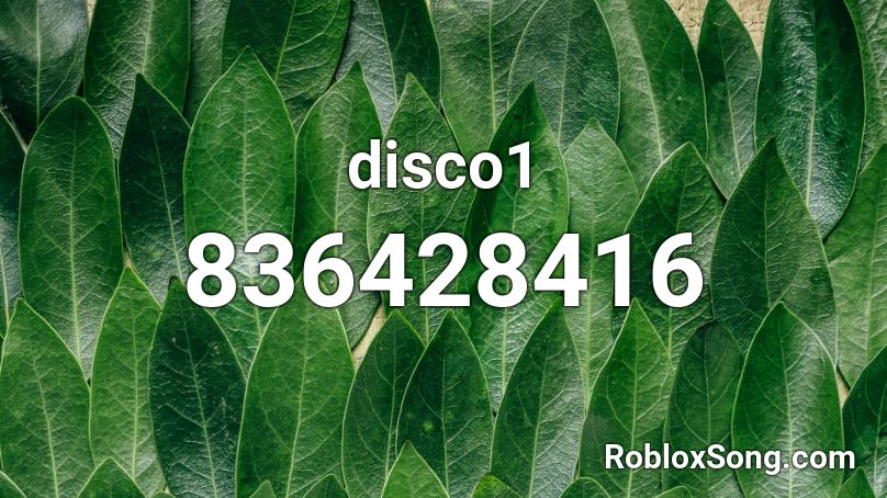 disco1 Roblox ID