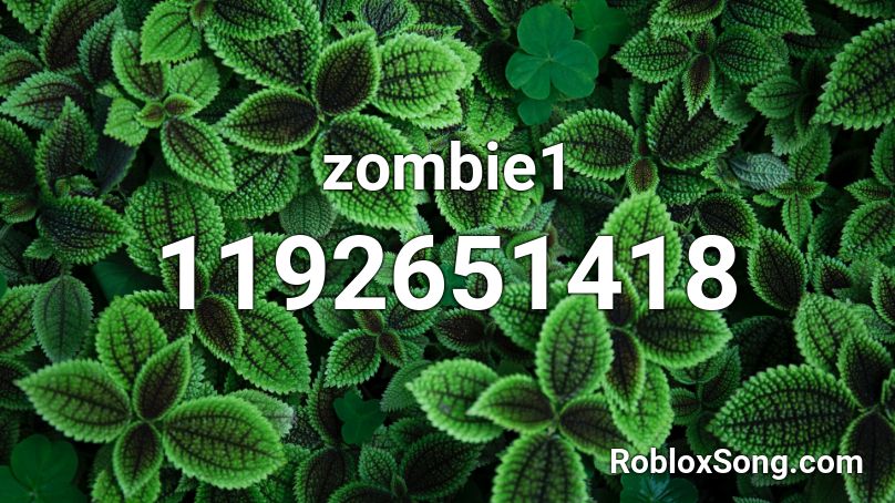 zombie1 Roblox ID