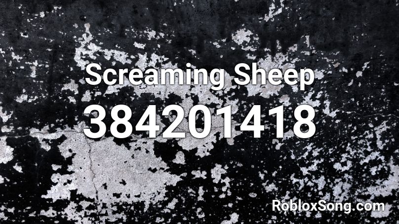 Screaming Sheep Roblox ID