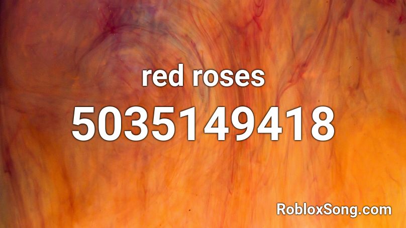 red roses  Roblox ID