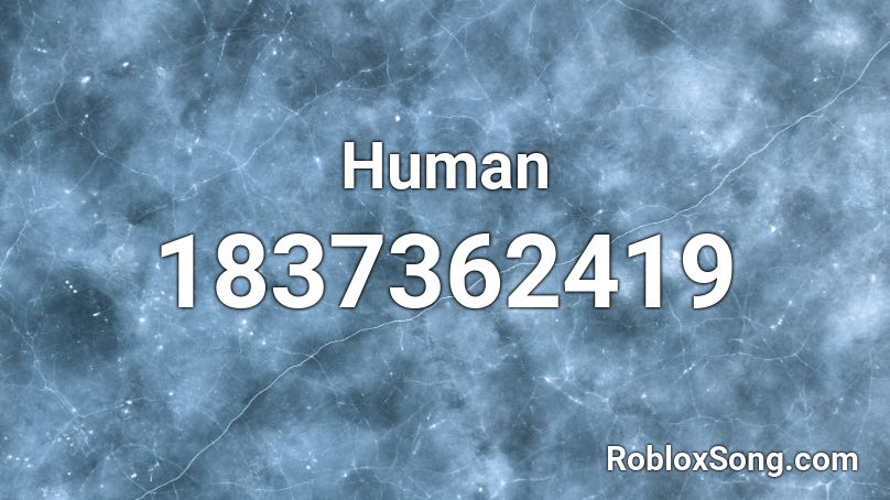 Human Roblox ID