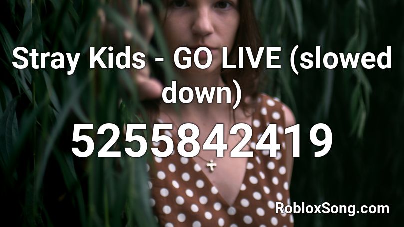 Stray Kids - GO LIVE (slowed down) Roblox ID