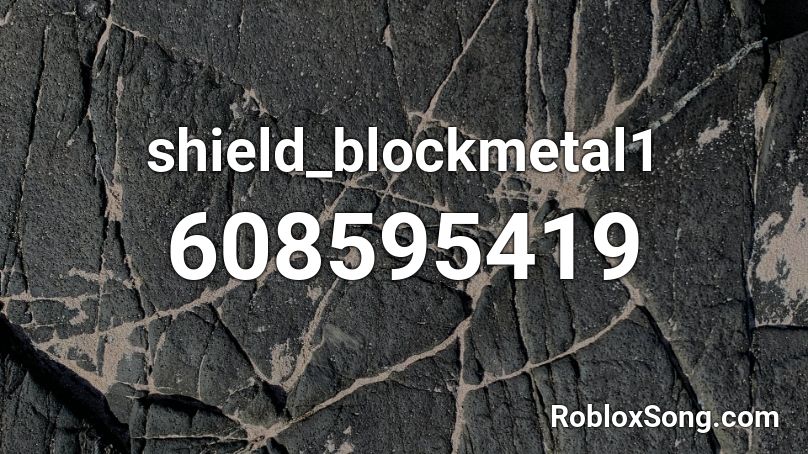 shield_blockmetal1 Roblox ID