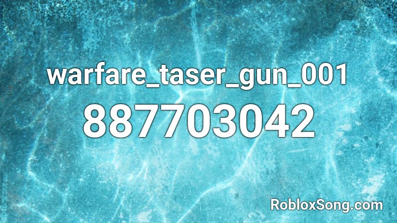 warfare_taser_gun_001 Roblox ID