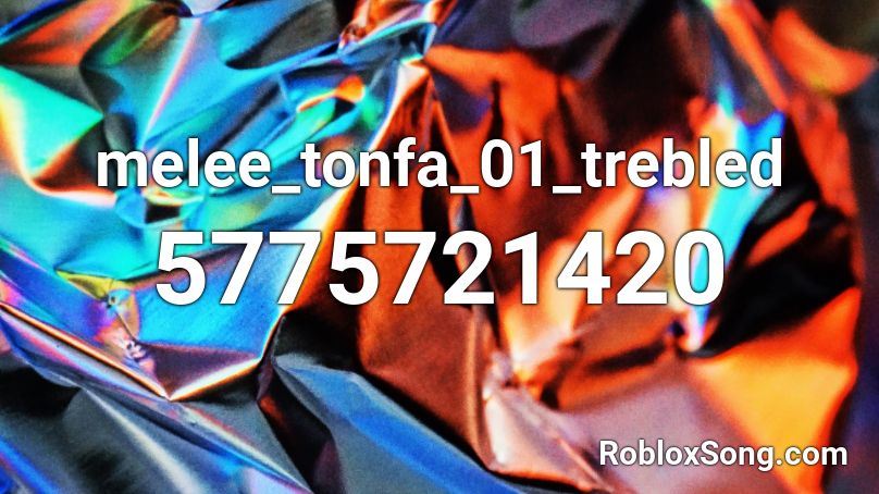 melee_tonfa_01_trebled Roblox ID